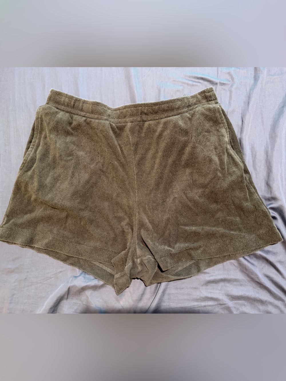 H&M Grey Terry Cloth Athletic Shorts